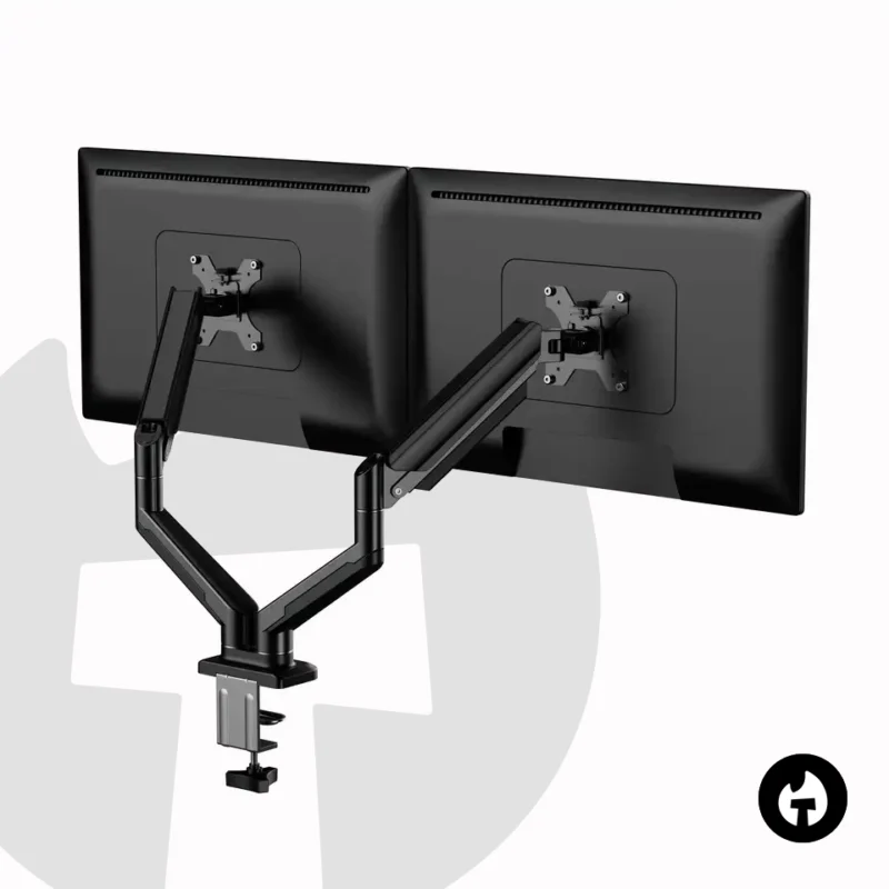 Dual Gas Spring Monitor Stand