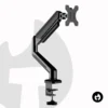 Single Gas Spring Monitor Arm