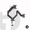 Dual Gas Spring Monitor Stand