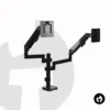 Dual Gas Spring Monitor Pole Arm