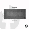 Premium Solid Deskpads (Anti Slip)