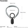 TELESIN Magnetic Neck Mount for Phones (Gray)