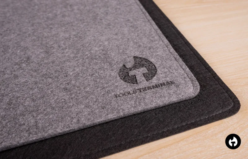 ElitePad Pro - Premium Stitched Desk Pad with Non-Slip Rubber Base
