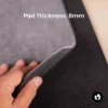 ElitePad Pro - Premium Stitched Desk Pad with Non-Slip Rubber Base