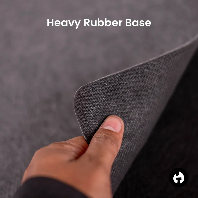 ElitePad Pro - Premium Stitched Desk Pad with Non-Slip Rubber Base