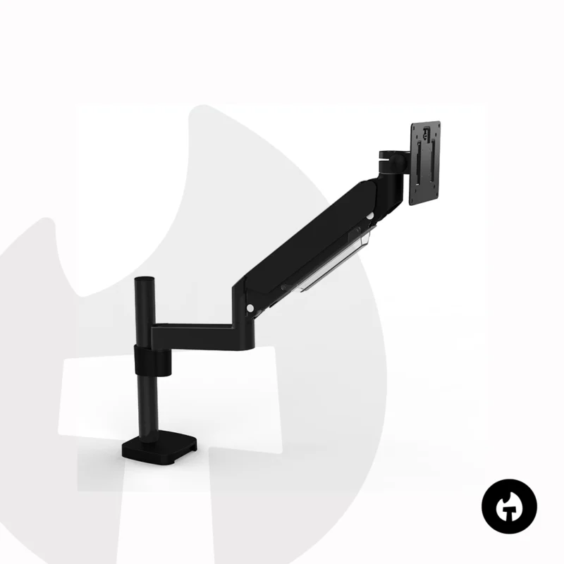Heavy Duty Single Gas Spring Monitor Arm