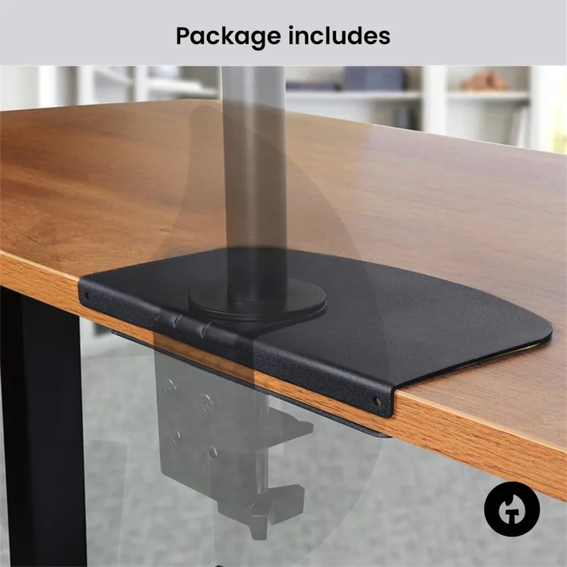 Monitor Arm Base Enhancer Plate