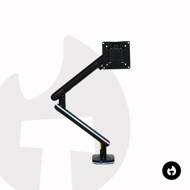 Premium Single Gas Spring Monitor Arm
