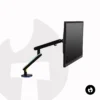 Premium Single Gas Spring Monitor Arm