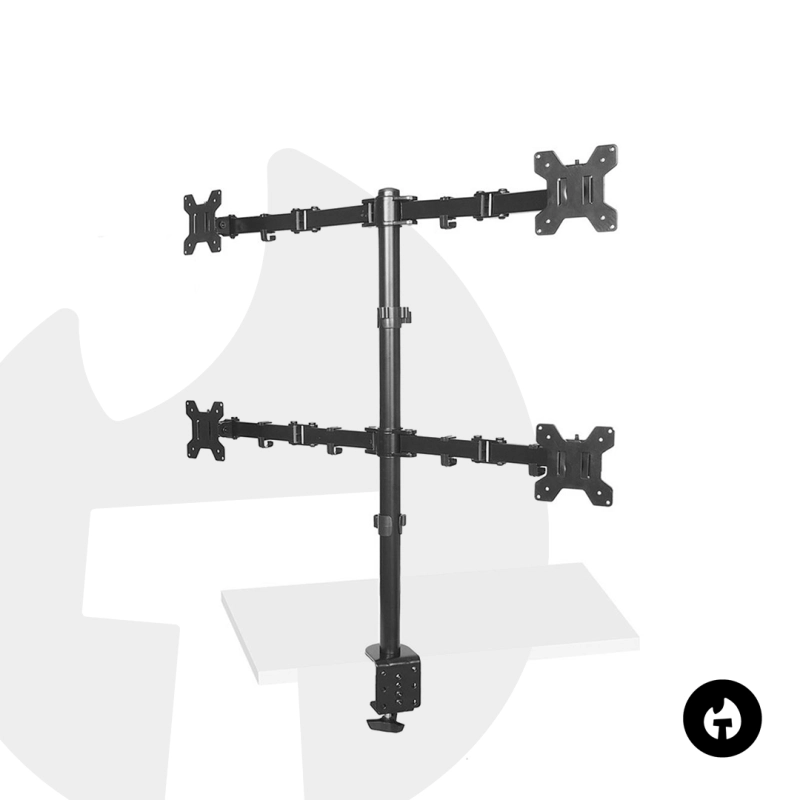 Quad Mechanical Monitor Arm