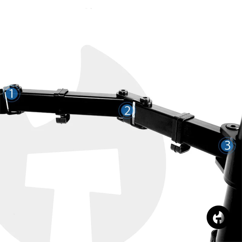 Quad Mechanical Monitor Arm