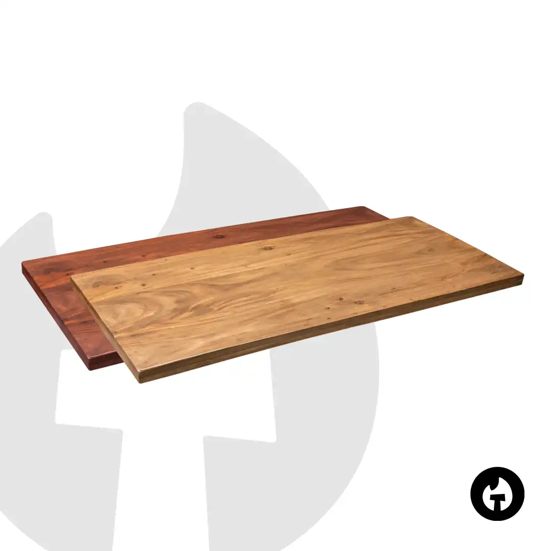 ArteTop – Custom Shegun Wood Table Top with Lacquer Polish | Premium Workstation Surface by Tools Terminal