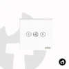 Wifi Enabled Smart Fan Dimmer Switch with Google Home, Alexa, Mobile App and Voice Control