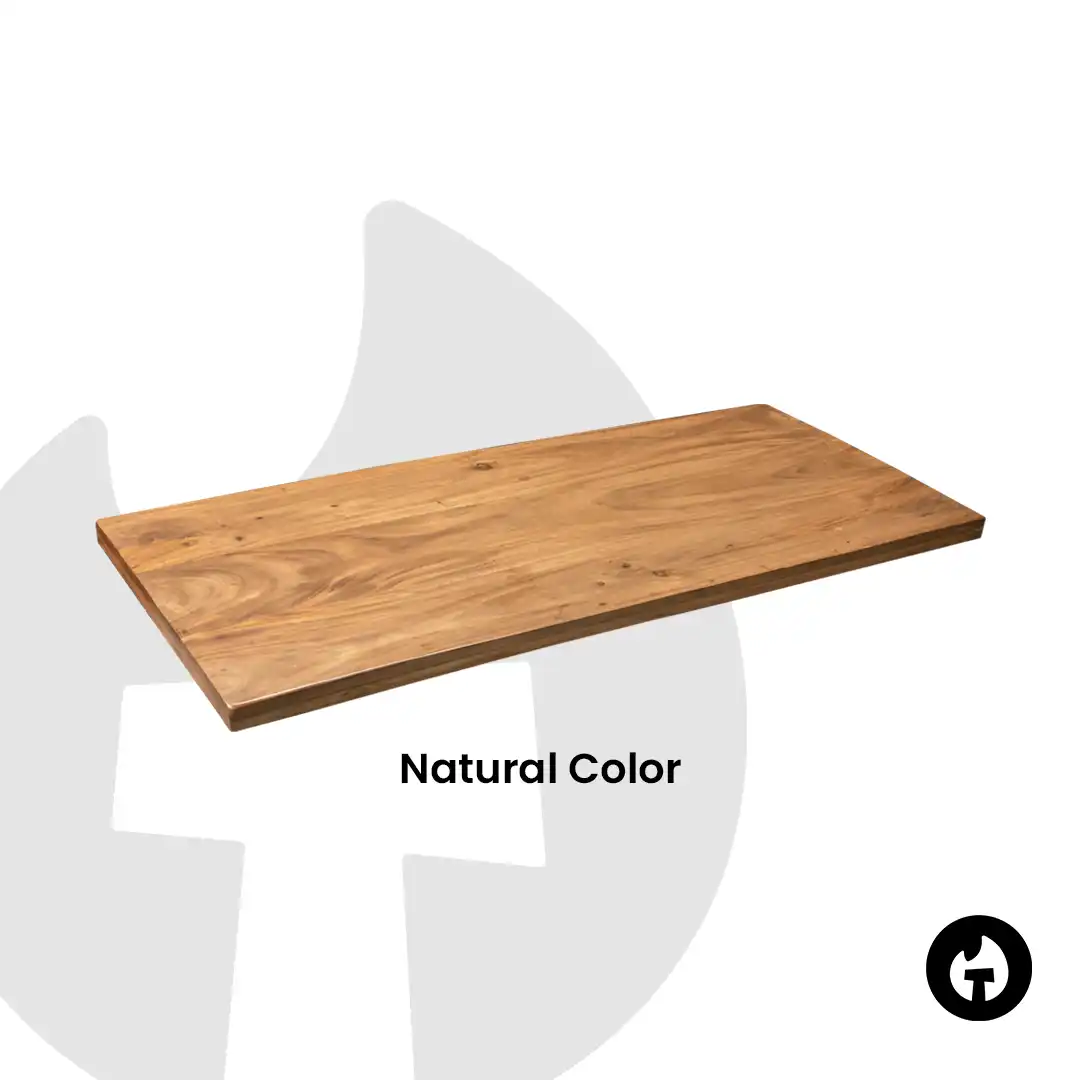 ArteTop – Custom Shegun Wood Table Top with Lacquer Polish | Premium Workstation Surface by Tools Terminal - Image 2