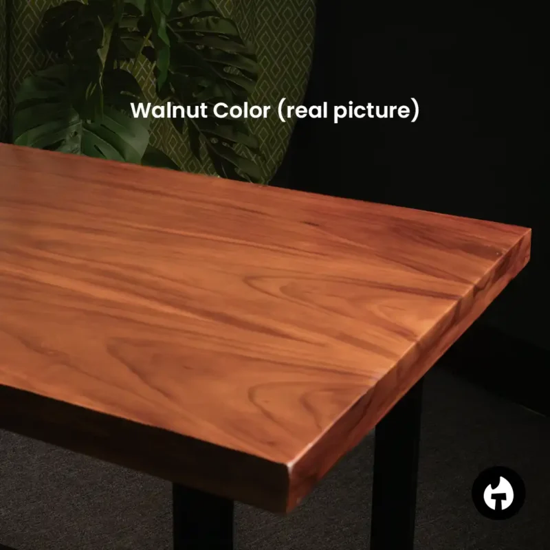 ArteTop – Custom Shegun Wood Table Top with Lacquer Polish | Premium Workstation Surface by Tools Terminal