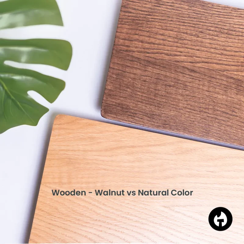 Wooden Color Comparison FlexMOD Full Modular Monitor Riser Height Increase Monitor Stand